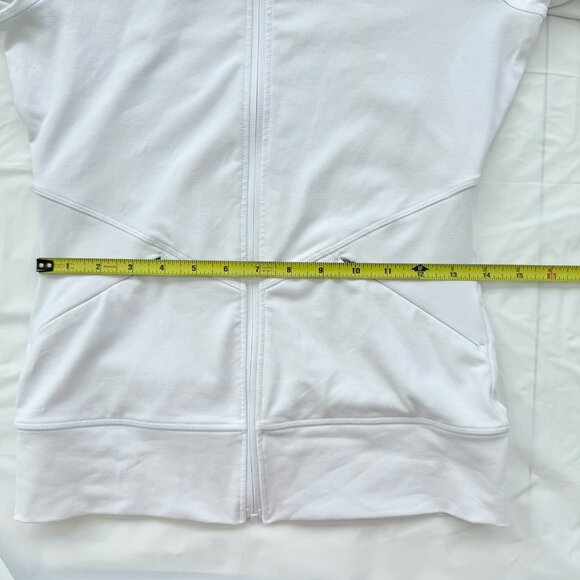 Lolë White Athletic Full Zip Jacket Size XS - Picture 15 of 16
